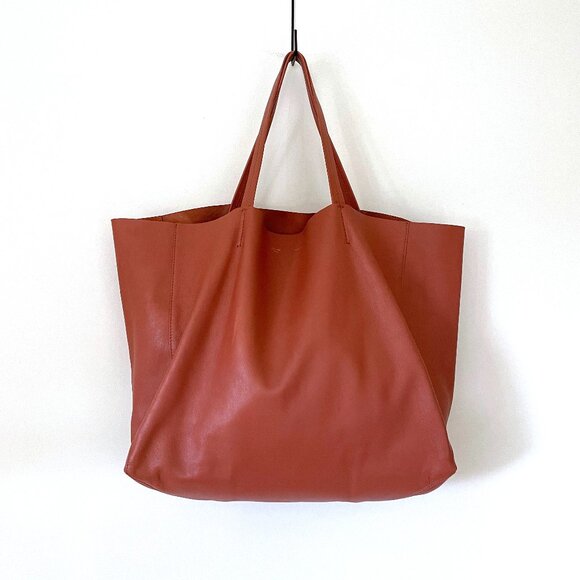 Celine Lamb Skin Tote - Picture 1 of 13